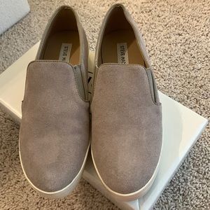Steve Madden Suede Platform Sneakers